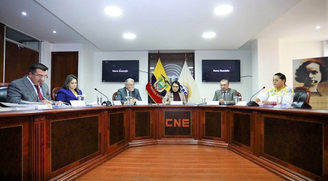 CNE INSTALÓ LA AUDIENCIA PÚBLICA DE ESCRUTINIO DE LAS ELECCIONES ANTICIPADAS 2023
