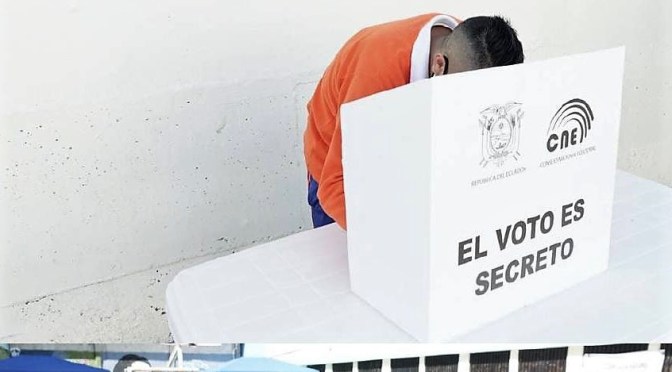 LAS ELECCIONES ANTICIPADAS INICIAN CON EL VOTO DE PERSONAS PRIVADAS DE LA LIBERTAD
