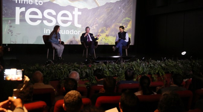 CAMPAÑA QUE REVOLUCIONARÁ EL TURISMO EN EL PAÍS “TIME TO RESET IN ECUADOR”