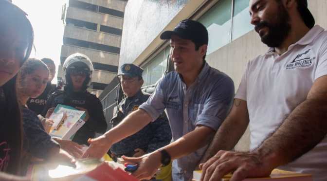 GUAYAQUIL ACTIVO POR LA PAZ INICIATIVA ‘LIBROS, NO BALAS’