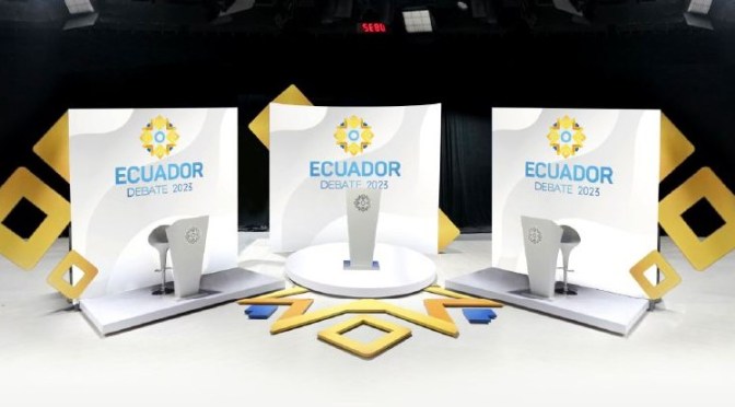 APROBADO EL MANUAL DEL DEBATE PRESIDENCIAL PARA LA SEGUNDA VUELTA ELECTORAL 2023