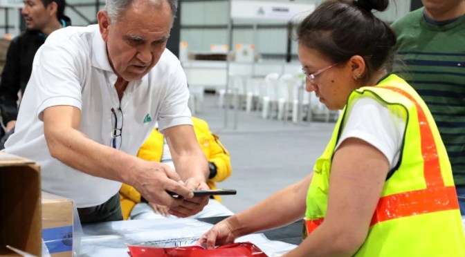 ORGANIZACIONES POLÍTICAS VERIFICAN INTEGRACIÓN DE PAQUETES ELECTORALES DE LA SEGUNDA VUELTA
