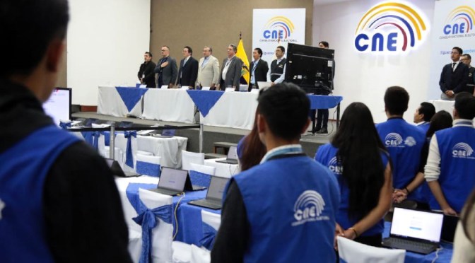 CNE REALIZÓ SIMULACRO DE ELECCIONES EN EL EXTERIOR – SEGUNDA VUELTA ELECTORAL 2023