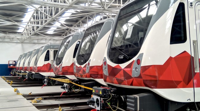 ALCALDE DE QUITO DICE QUE 16 TRENES DEL METRO ESTÁN LISTOS PARA ENTRAR EN FUNCIONAMIENTO EN DICIEMBRE  