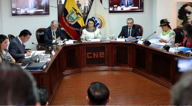 CNE INSTALÓ LA AUDIENCIA NACIONAL DE ESCRUTINIO DE LA SEGUNDA VUELTA