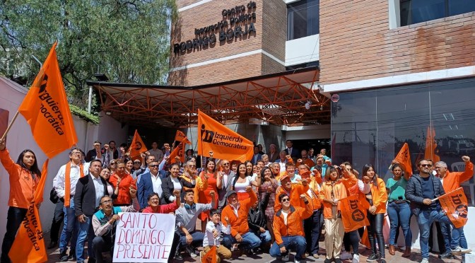 IZQUIERDA DEMOCRÁTICA DEJA EN LIBERTAD A LA MILITANCIA  PARA LAS ELECCIONES DE LA SEGUNDA VUELTA ELECTORAL 2023