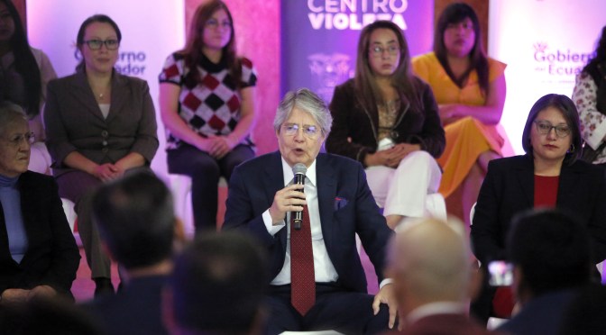 EL GOBIERNO INAUGURÓ EL CENTRO VIOLETA EN QUITO