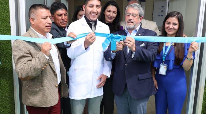 MSP INAUGURÓ EL SERVICIO DE REHABILITACIÓN INTEGRAL EN EL HOSPITAL BÁSICO MACHACHI