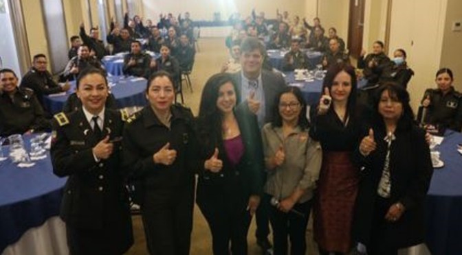 MSP CAPACITÓ A PERSONAL DE LA POLICÍA NACIONAL SOBRE LA NORMATIVA DE VIOLENCIA DE GÉNERO EN SALUD Y EL CÓDIGO PÚRPURA