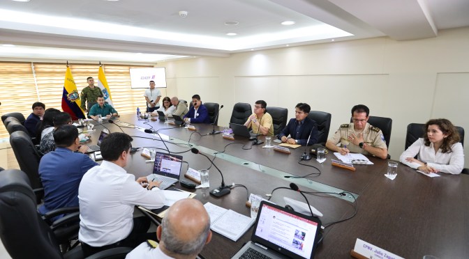 GABINETE DE SEGURIDAD SE REALIZÓ EN DAULE