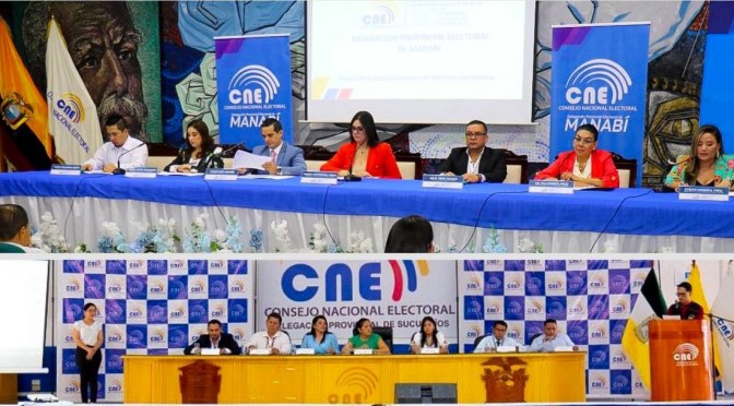 CNE SELECCIONÓ A LOS MJRV PARA LA ELECCIÓN DE VOCALES EN PARROQUIAS RURALES DE PICHINCHA, MANABÍ Y SUCUMBÍOS