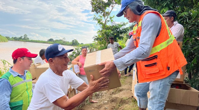 ASISTENCIA HUMANITARIA EN ZONAS AFECTADAS POR LAS LLUVIAS
