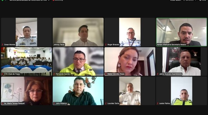 COMISIÓN DEL DERECHO AL TRABAJO RECIBIÓ LOS CRITERIOS A LA JUBILACIÓN ESPECIAL PARA EL CUERPO DE VIGILANCIA DE LA CTE