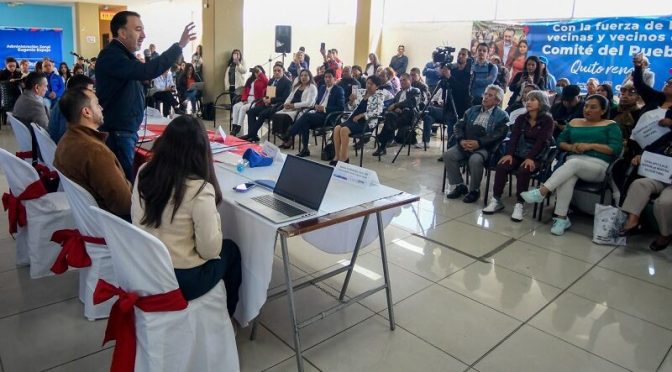 MORADORES DEL COMITÉ DEL PUEBLO Y EL ALCALDE PABEL MUÑOZ ANALIZARON SOLUCIONES PARA ESTE TERRITORIO