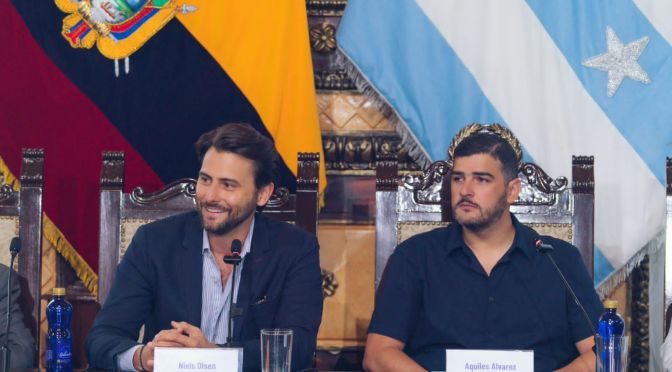 EL MINISTRO DE TURISMO NIELS OLSEN PRESENTÓ EN GUAYAQUIL EL PLAN DE TURISMO 2024