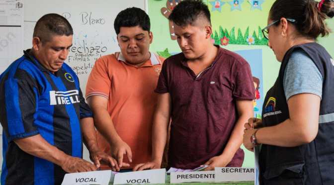 285.917 MIEMBROS DE JUNTAS RECEPTORAS DEL VOTO PARA EL REFERÉNDUM Y CONSULTA POPULAR 2024