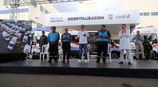 EL GOBIERNO FORTALECE EL SERVICIO DE ATENCIÓN PREHOSPITALARIA CON LA DOTACIÓN DE AMBULANCIAS