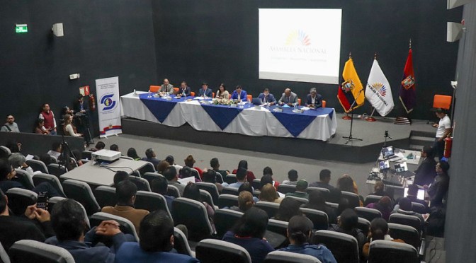 GREMIOS DE COTOPAXI SE PRONUNCIARON SOBRE LEY DE DEPORTE