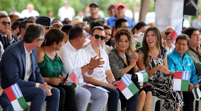 GOBIERNO ENTREGÓ LA GARANTÍA SOBERANA PARA LA EJECUCIÓN DEL MEGAPROYECTO HIDROSANITARIO PARA PORTOVIEJO