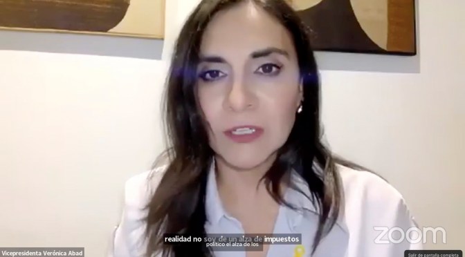 VERÓNICA ABAD DIJO TEMÓ POR MI VIDA EN LA COMISIÓN OCASIONAL QUE INVESTIGA PRESUNTAS IRREGULARIDADES EN LA ADMINISTRACIÓN PÚBLICA 