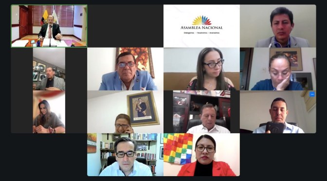 ASAMBLEA RECHAZÓ EL INFORME DE LABORES DEL PRESIDENTE NOBOA