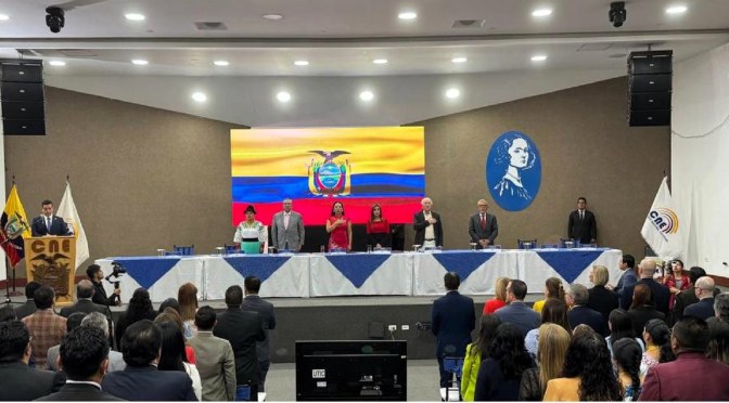 CNE CONMEMORÓ EL DÍA INTERNACIONAL DE LA DEMOCRACIA