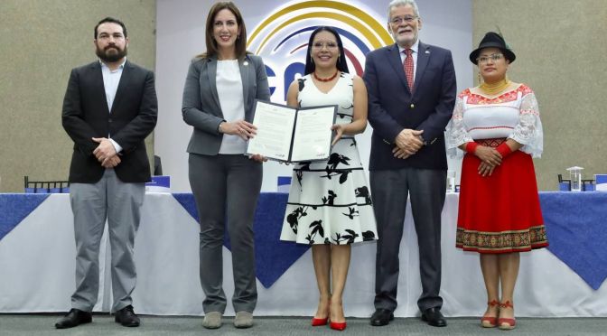 CNE Y MINISTERIO DE EDUCACIÓN SUSCRIBEN CONVENIO INTERINSTITUCIONAL PARA FORTALECER LA EDUCACIÓN PARA LA DEMOCRACIA DE NIÑAS, NIÑOS Y ADOLESCENTES