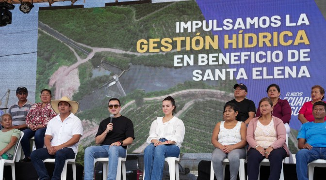 GOBIERNO RECUPERA INFRAESTRUCTURA HÍDRICA EN SANTA ELENA