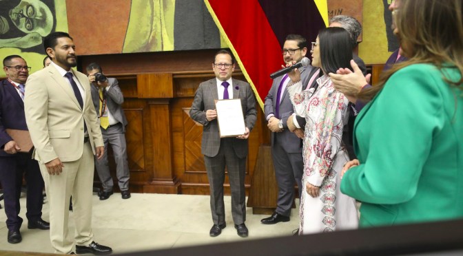 ASAMBLEA ELIGIÓ A OTTO VERA PRIMER VICEPRESIDENTE