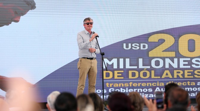 EL GOBIERNO DEL PRESIDENTE NOBOA TRANSFIRIÓ USD 1,8 MILLONES A CINCO GOBIERNOS LOCALES DE MANABÍ PARA REACTIVAR OBRAS DE AGUA, VIALIDAD Y SANEAMIENTO