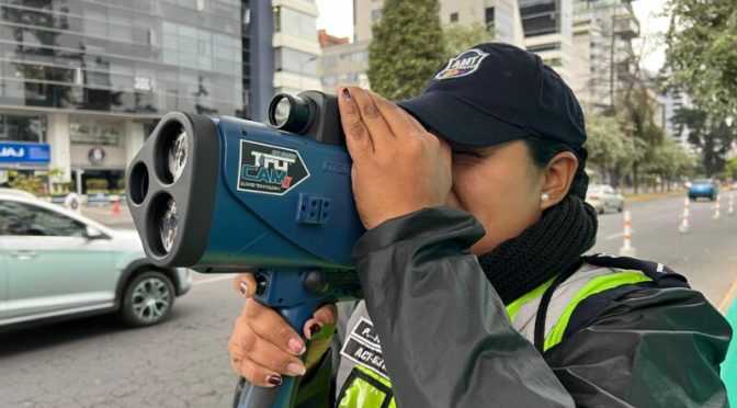 EN QUITO SE RETOMA LOS CONTROLES DE VELOCIDAD