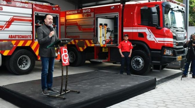 NUEVA ESTACIÓN DE BOMBEROS Y 19 VEHÍCULOS CONTRAINCENDIOS