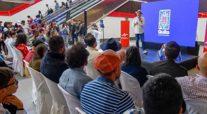 UN AÑO DEL METRO DE QUITO EL TRANSPORTE MÁS MODERNO