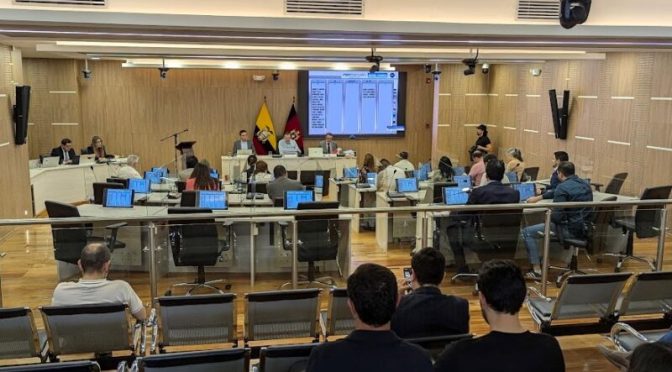 MUNICIPIO DE QUITO APROBÓ LA PROFORMA PRESUPUESTARIA DEL 2025