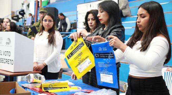 CONSEJO NACIONAL ELECTORAL REALIZÓ EL PRIMER SIMULACRO NACIONAL DE LAS ELECCIONES GENERALES 2025