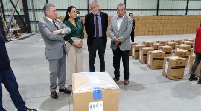 AVANZA LA DISTRIBUCIÓN DE PAQUETES ELECTORALES PARA LAS ELECCIONES GENERALES DRL 2025