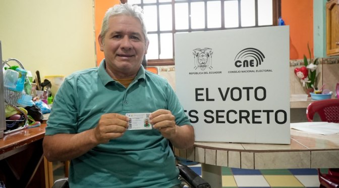 553 BENEFICIARIOS DEL VOTO EN CASA SUFRAGARON EN LAS ELECCIONES GENERALES 2025