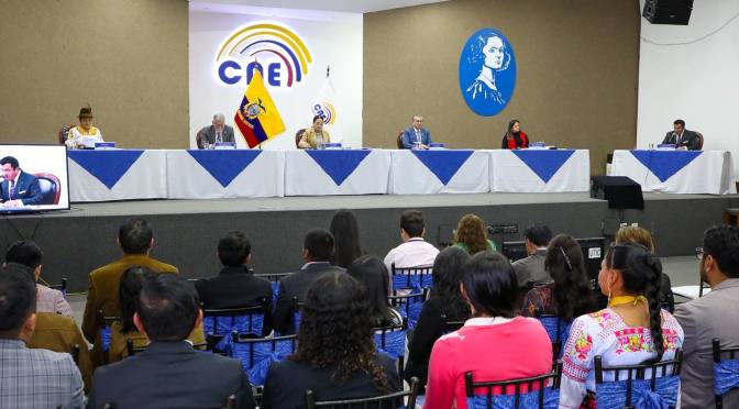 CNE INSTALÓ LA AUDIENCIA PÚBLICA NACIONAL DE ESCRUTINIO DE LAS ELECCIONES GENERALES 2025