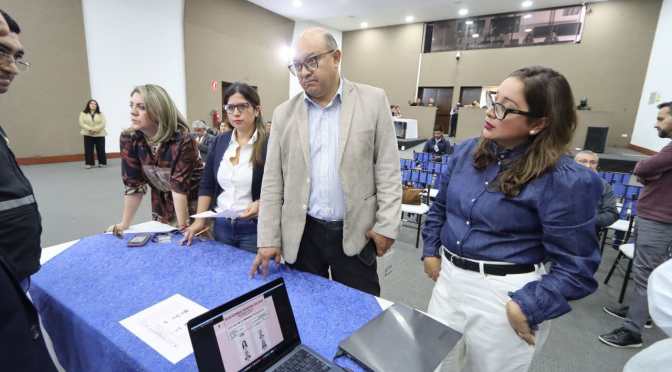 DELEGADOS DE LAS ORGANIZACIONES POLÍTICAS VALIDARON PAPELETA ELECTORAL DE LA SEGUNDA VUELTA ELECTORAL