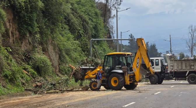 ACCIONES EMERGENTES Y PREVENTIVAS CONTINÚAN SOBRE LA OSWALDO GUAYASAMÍN Y SIMÓN BOLÍVAR