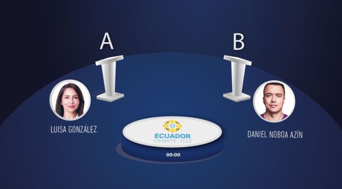 DEFINIDO EL ORDEN DE UBICACIÓN, INTERVENCIÓN Y LOS 5 EJES DEL DEBATE PRESIDENCIAL DE LA SEGUNDA VUELTA ELECTORAL