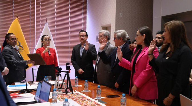 PLENO DE LA ASAMBLEA NACIONAL POSESIONÓ A LOS NUEVOS CONSEJEROS Y CONSEJERAS SUPLENTES DEL CONSEJO DE PARTICIPACIÓN CIUDADANA Y CONTROL SOCIAL