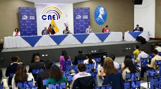 CNE INSTALÓ LA AUDIENCIA NACIONAL DE ESCRUTINIO DE LA SEGUNDA VUELTA PRESIDENCIAL