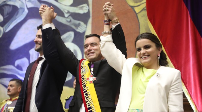 PRESIDENTE NOBOA GOBERNARA HASTA EL 2029