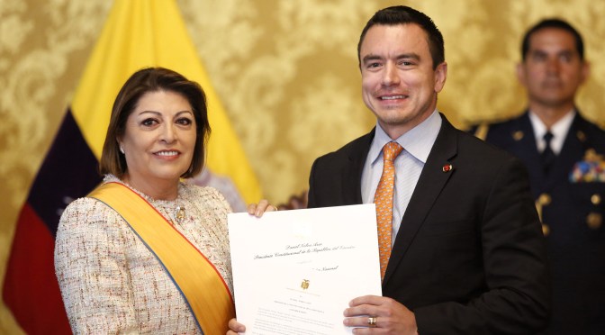 GOBIERNO RECONOCIÓ LABOR DIPLOMÁTICA DE WILMA ANDRADE EN ESPAÑA