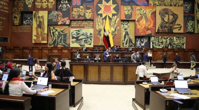 ESTE VIERNES LA ASAMBLEA NACIONAL TRAMITARÁ EL PRIMER DEBATE DEL PROYECTO ECONÓMICO URGENTE DE SOLIDARIDAD NACIONAL