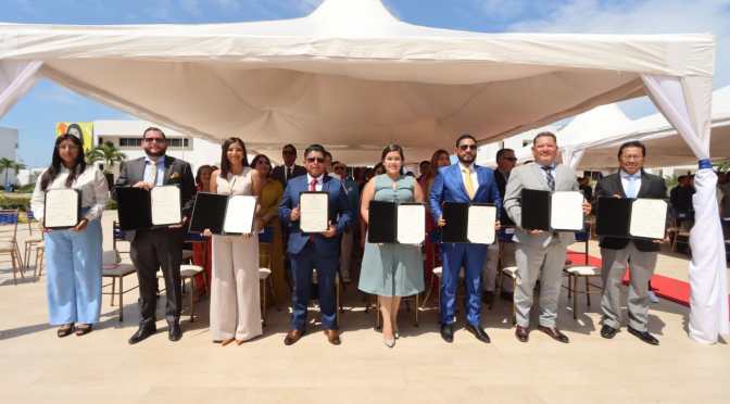 ASAMBLEÍSTAS PROVINCIALES ELECTOS DE SANTA ELENA RECIBIERON SUS CREDENCIALES