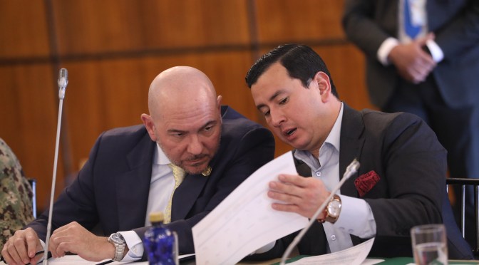 MINISTRO DE DEFENSA DEMANDA ARTICULACIÓN DE LA JUSTICIA CON LA LUCHA ANTIDELINCUENCIAL