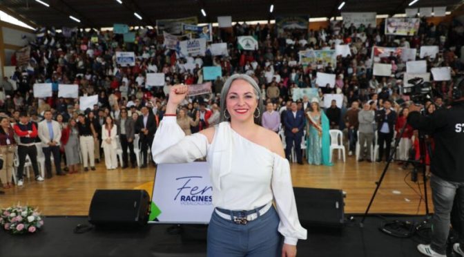 VICEALCALDESA DE QUITO PRESENTÓ LA RENDICIÓN DE CUENTAS 2025 EN EL QUINCHE