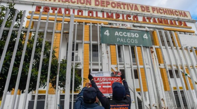 CLUBES DEPORTIVOS RESPALDAN DECISIÓN DEL MUNICIPIO PARA RECUPERAR EL ESTADIO ATAHUALPA